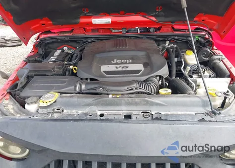 2017 Jeep Wrangler Unlimited Rubicon z USA, uszkodzony, nr VIN 1C4HJWFG6HL702695